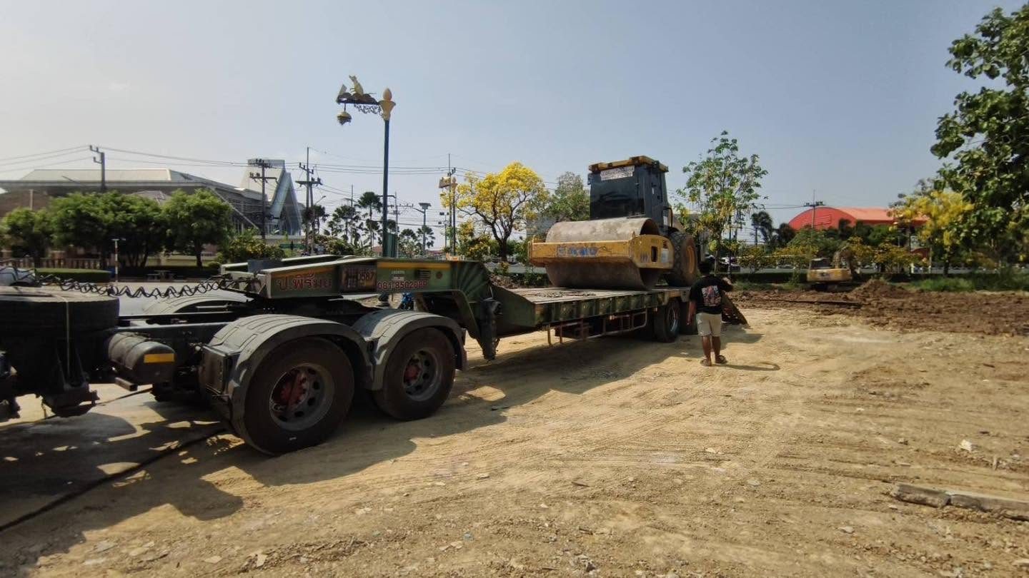 เครื่องจักรกลให้เช่าของ รับถมที่กรุงเทพ
